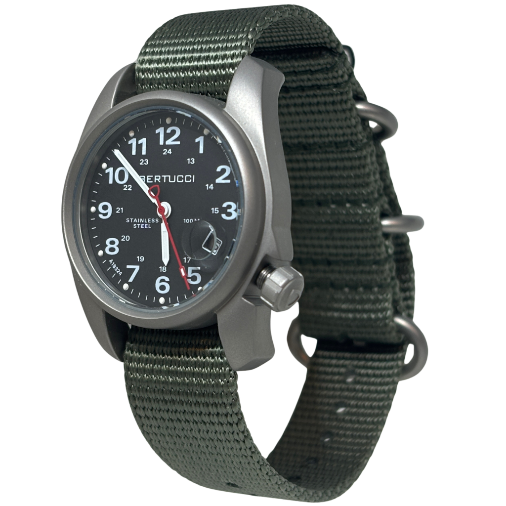 New Bertucci Men's Field Quartz Watch, A-1S Super Field #10602