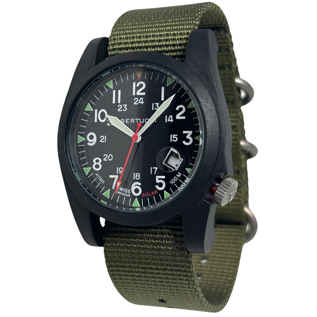 Bertucci Men's New Field Solar Watch A-3PS,  #13801